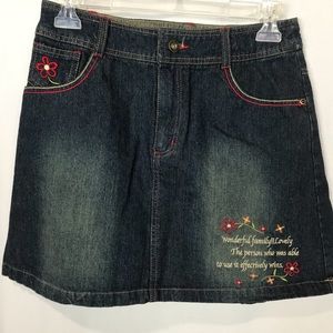 Embedded Skirt Imported